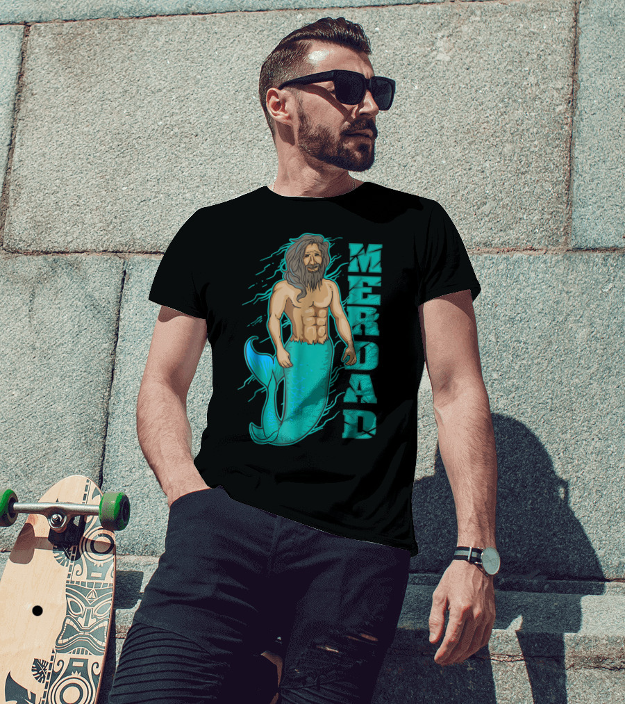 Cute King Merdad For The Best Dad On Earth T-Shirt