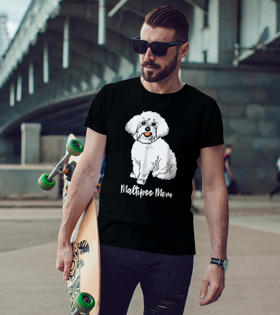 Maltipoo Mom Women Dog Lover Dog Mom16 Maltipoo Mom T-Shirt
