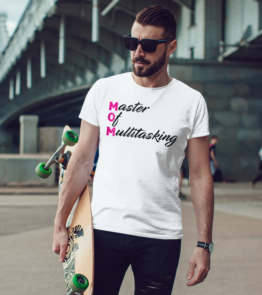 Master Of Multitasking Mom Funny Abbreviation Novelty DD63 T-Shirt