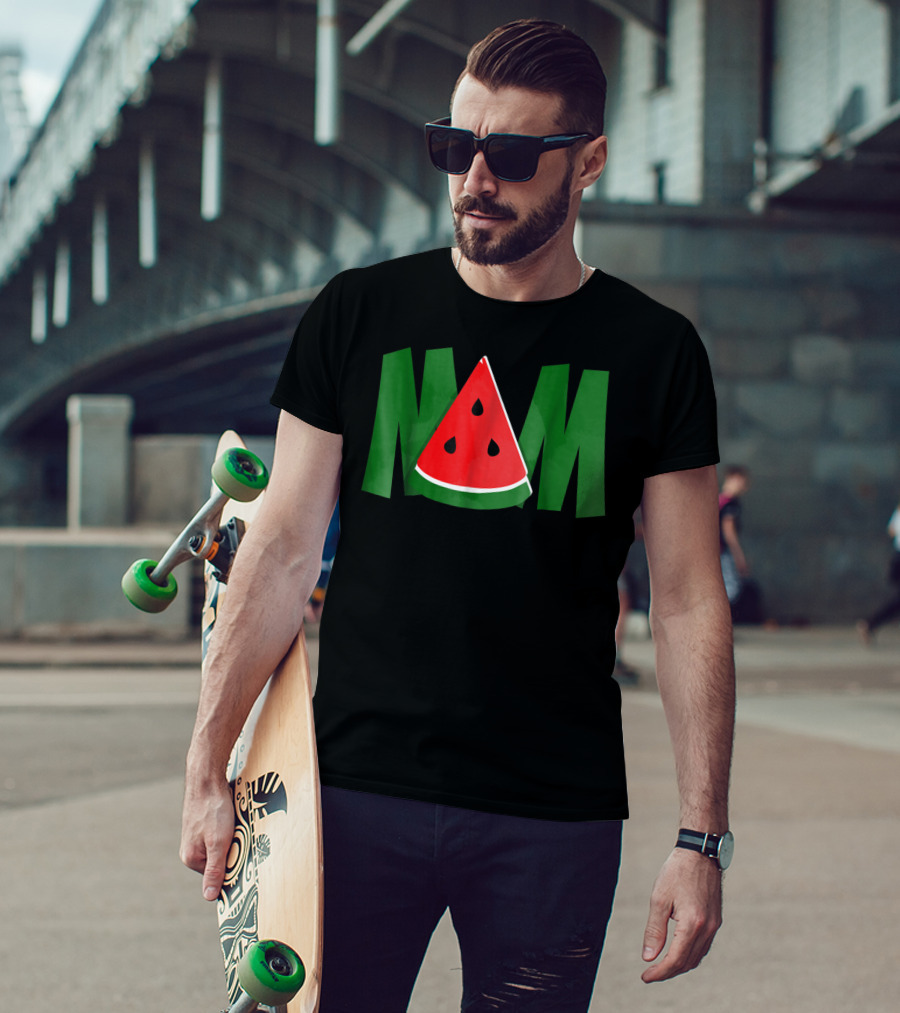 MOM Watermelon Slice Fun T-Shirt
