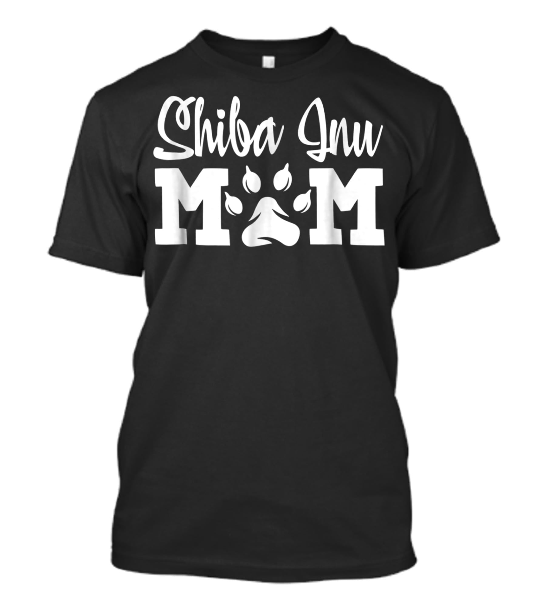 Shiba Inu Mom Paw Prints T-Shirt
