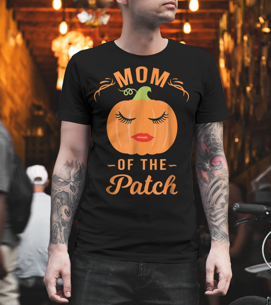 MOM of The Patch Pumpkin T-Shirt