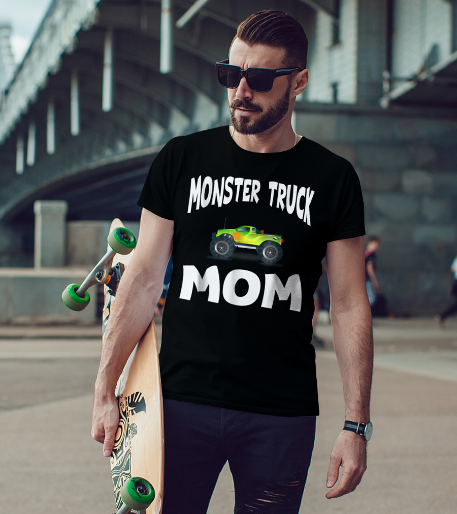 Monster Truck Mom Cool Mother T-Shirt