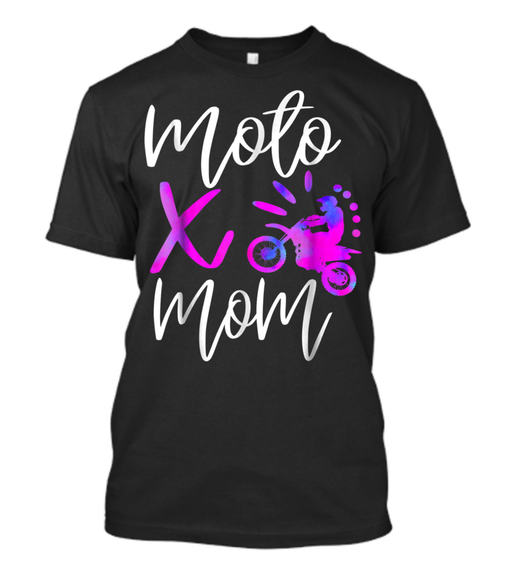 Moto X Mom Cute Motocross Dirtbike Mom T-Shirt