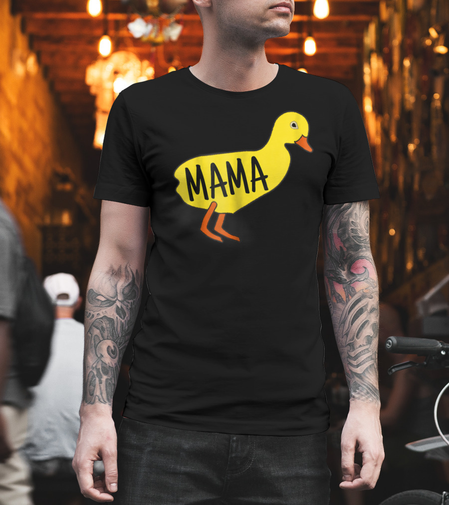 MAMA Best Duck Mama Mom For Ducks Lovers Girls Owners T-Shirt