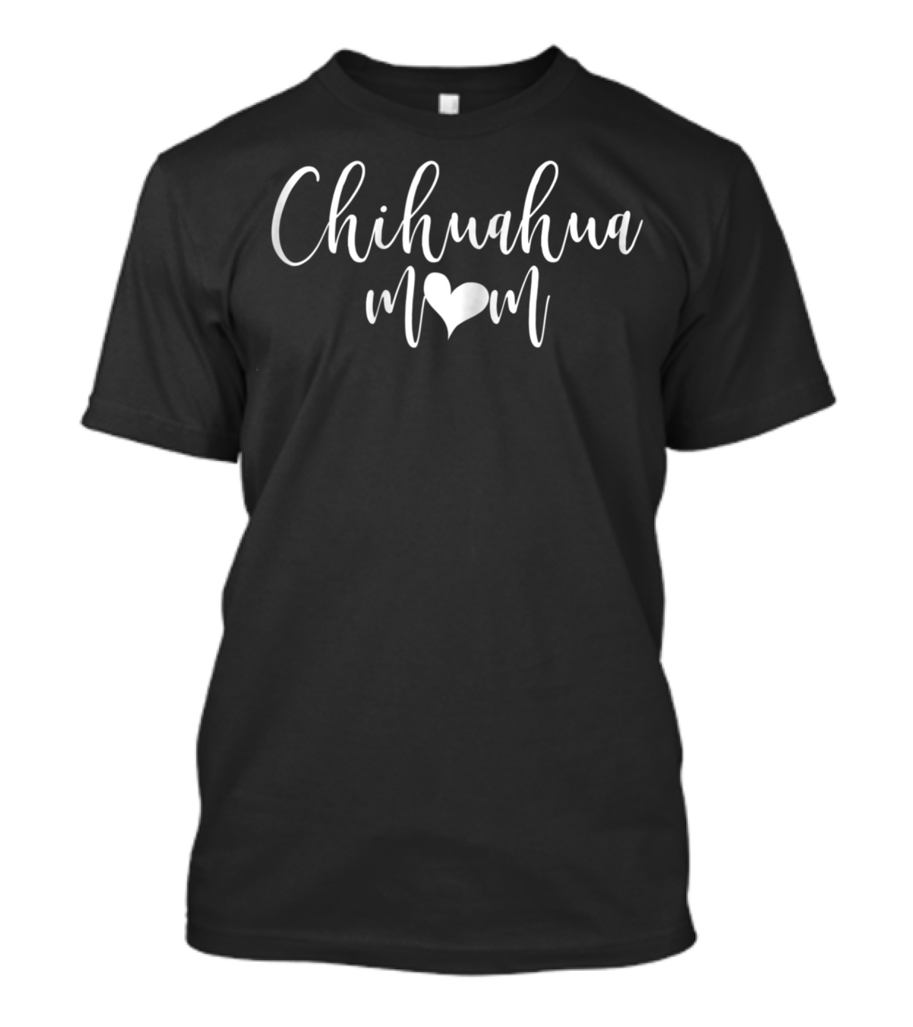 Chihuahua Mom I Love My Chihuahua Chiwawa Heart T-Shirt