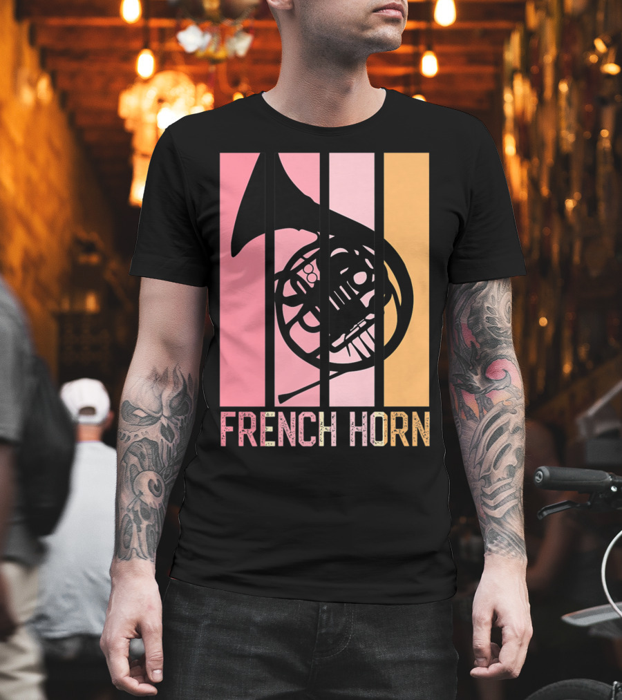 Band Mom Marching French Horn School75 T-Shirt