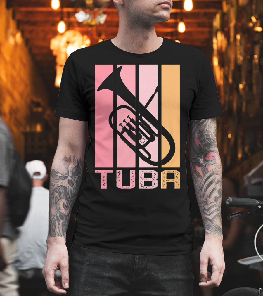 Band Mom Tuba Marching Band School Tuba T-Shirt