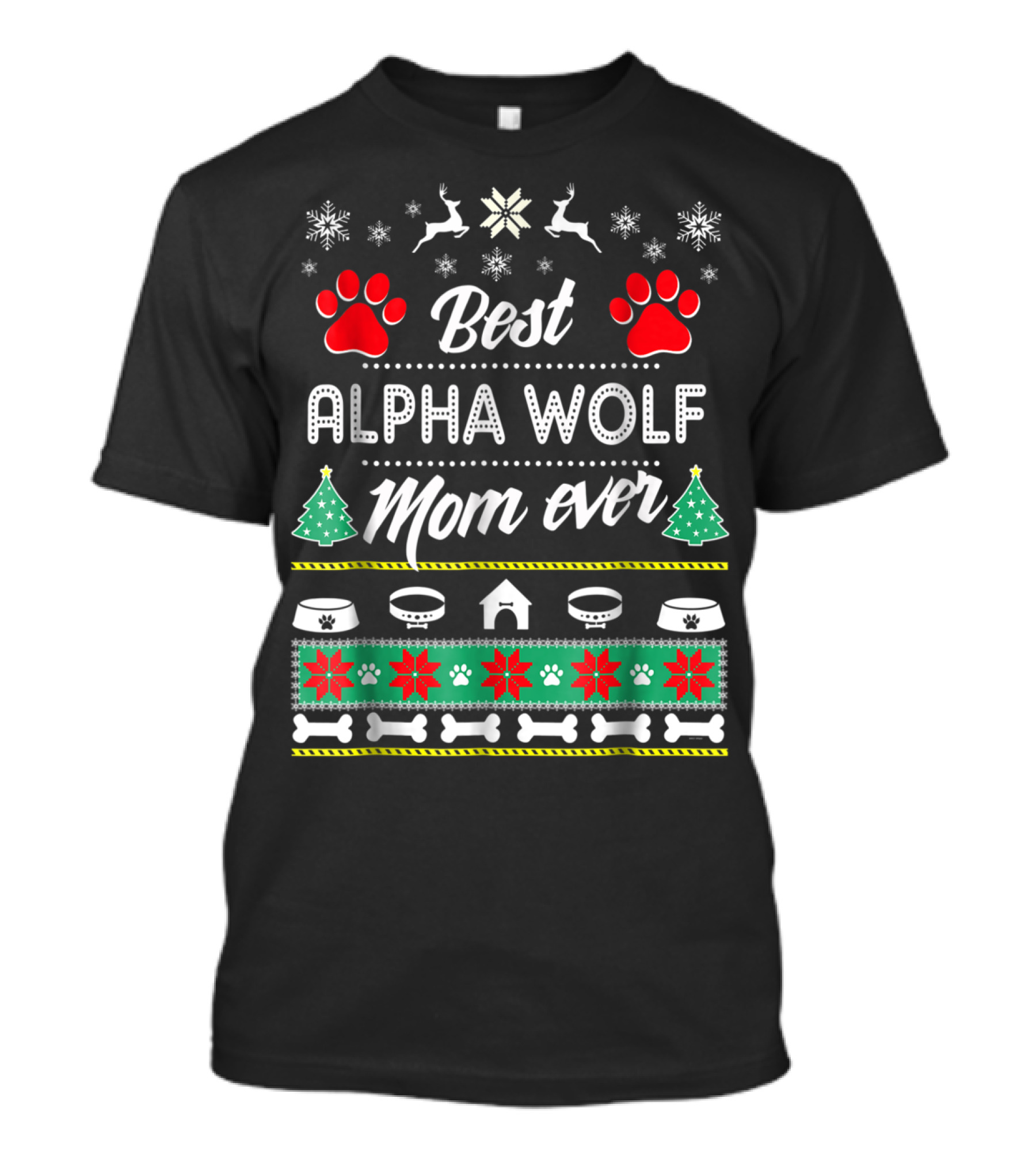 Best Alpha Wolf Mom Ever T-Shirt
