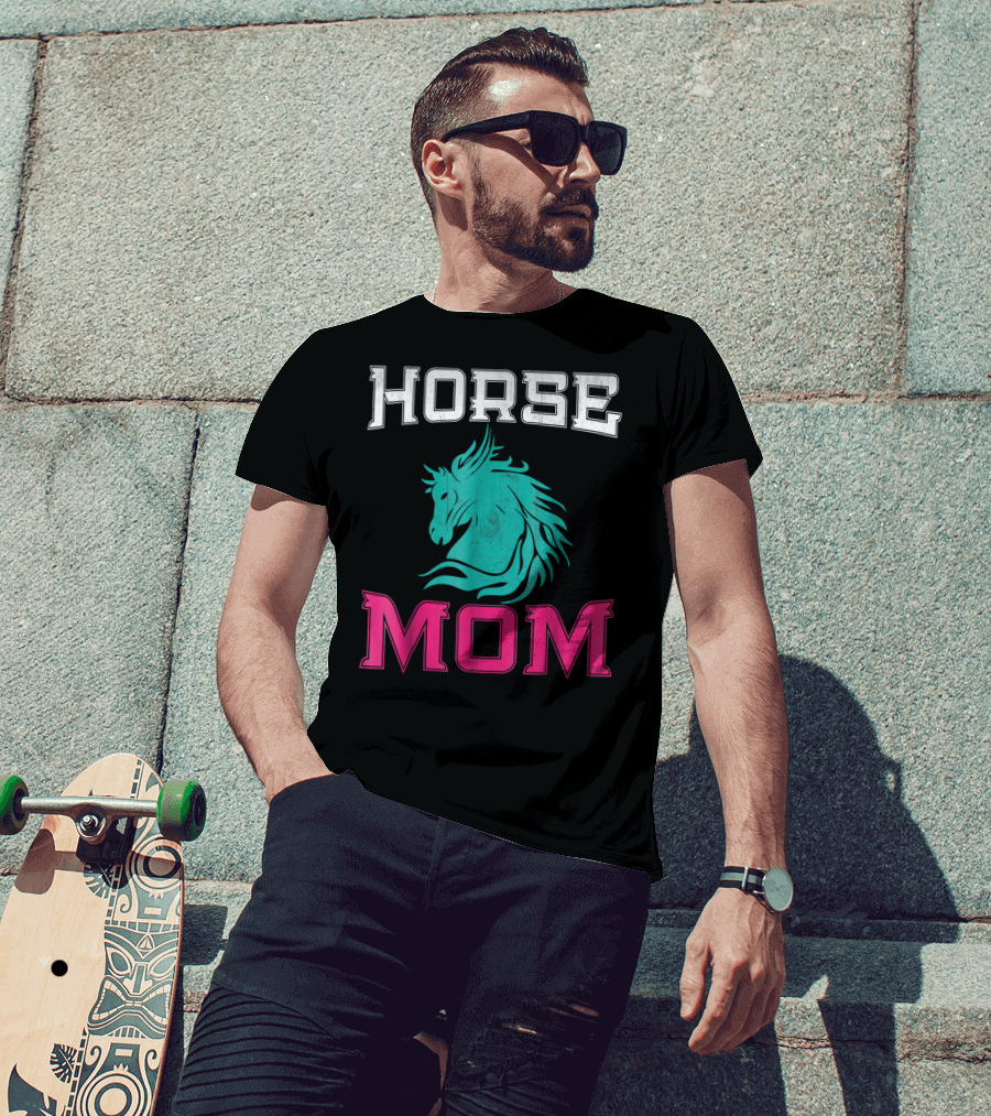 HORSE MOM Horse Lovers T-Shirt