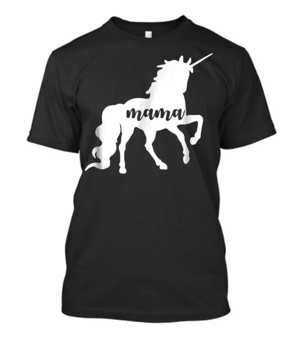 Mama Unicorn Horse New T-Shirt