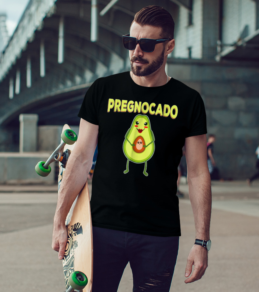 Pregnocado Avocado Pregnant Food Pregnancy Announcement T-Shirt