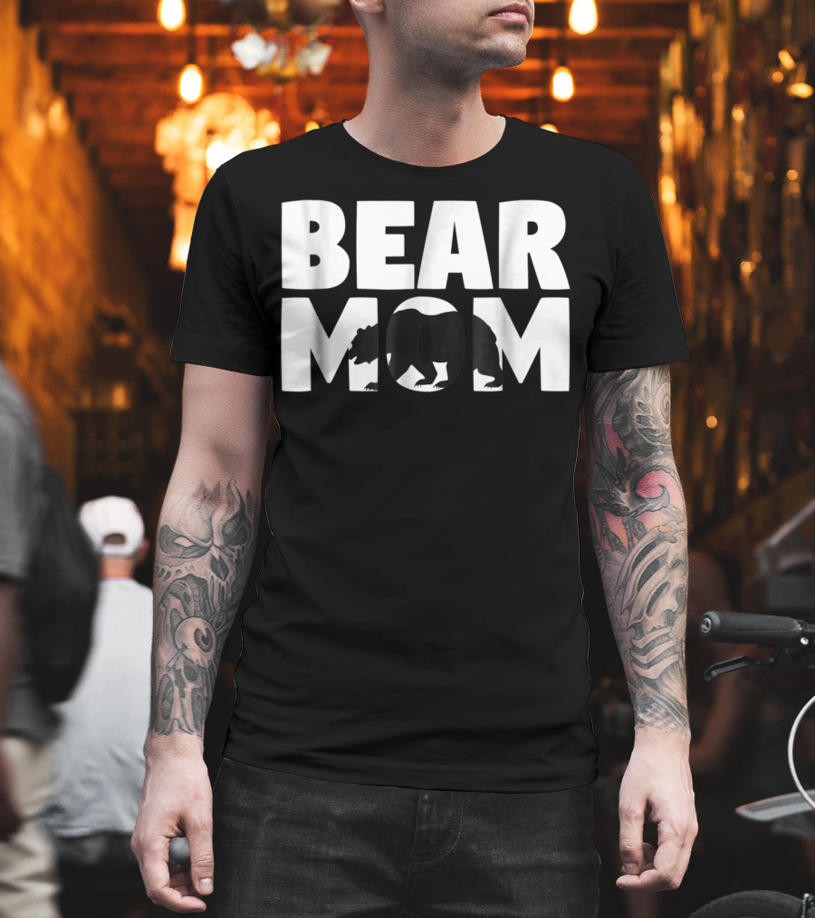 Bear Mom Zoo Animal Lover For Mother T-Shirt