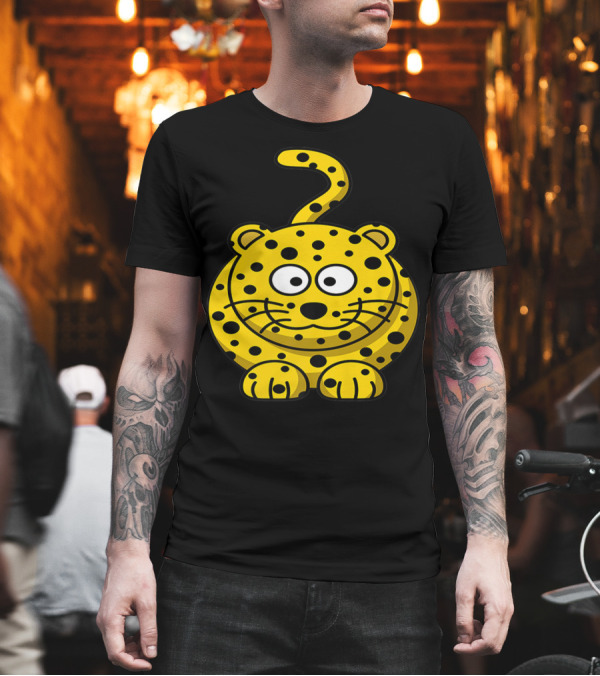 Cat Mom Cat Dad Spotted Cartoon Cat T-Shirt Cat Mom Cat Dad Spotted Cartoon Cat T-Shirt