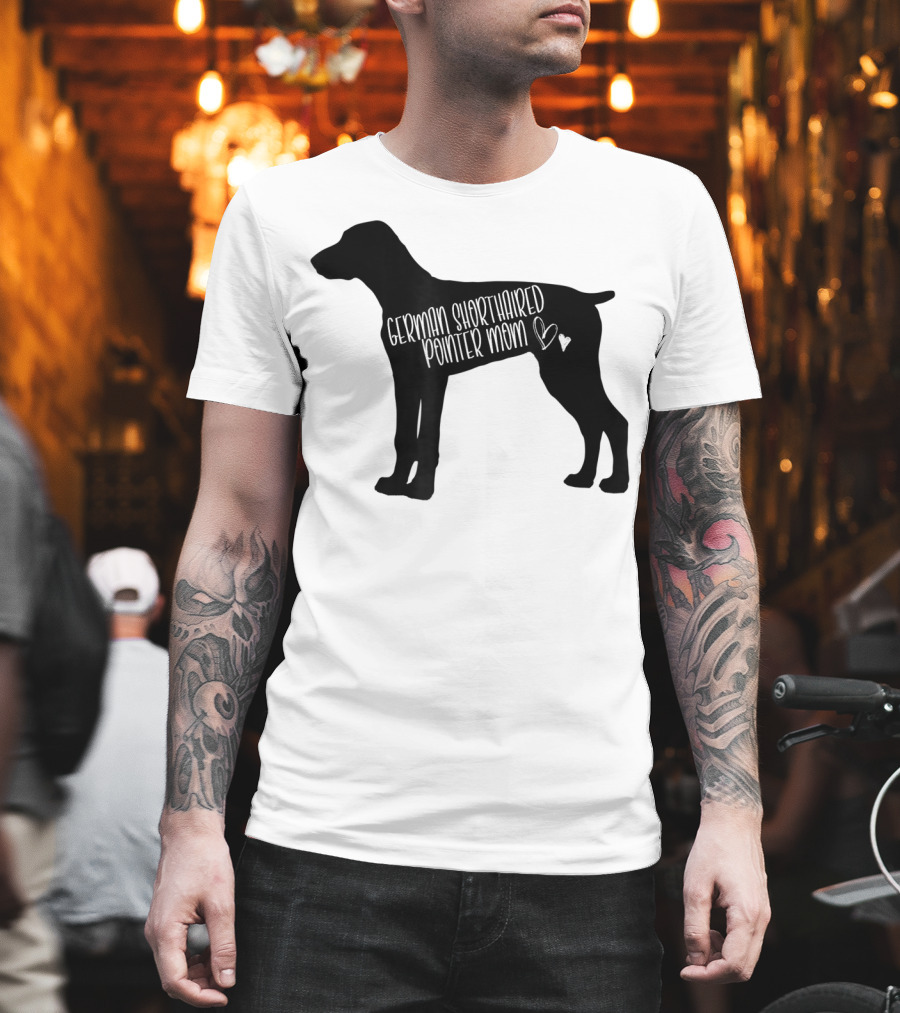 German Shorthaired Pointer Mom ♥ T-Shirt