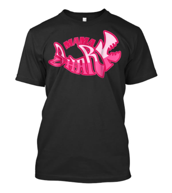 Mama Shark Cute Stylist Mom Mothers Wife T-Shirt