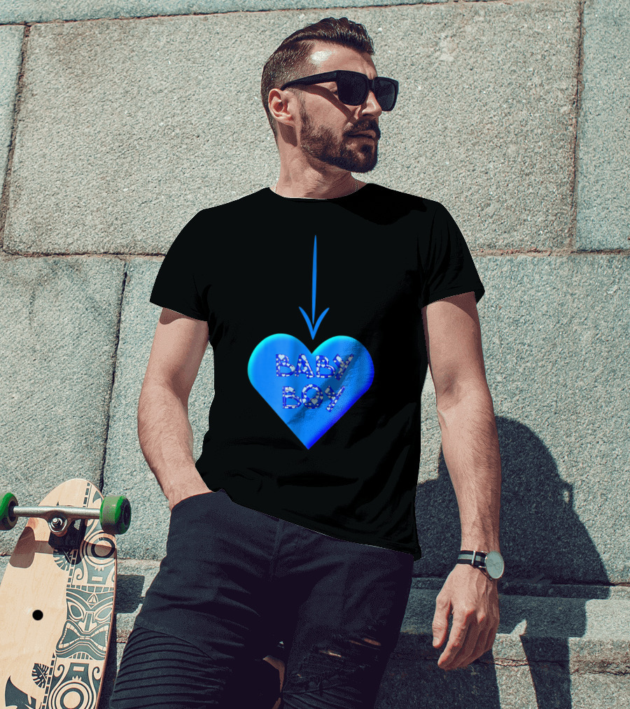 Baby Boy Cute Pregnancy To Be It's A Boy Mommy T-Shirt