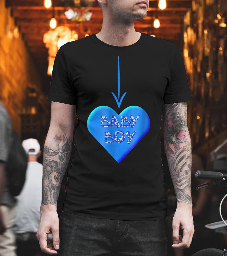Baby Boy Cute Pregnancy to Be It's a Boy Mommy T-Shirt