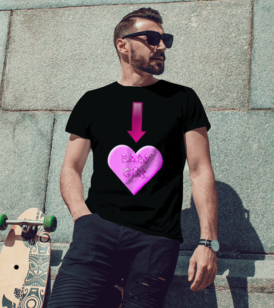 Baby Girl Mommy Cute Pregnancy It’s A Girl T-Shirt