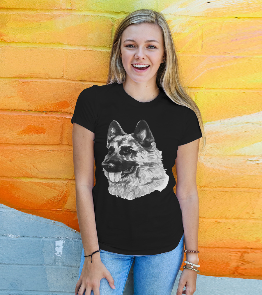 Dog Mom Dog Dad German Shepherd T-Shirt