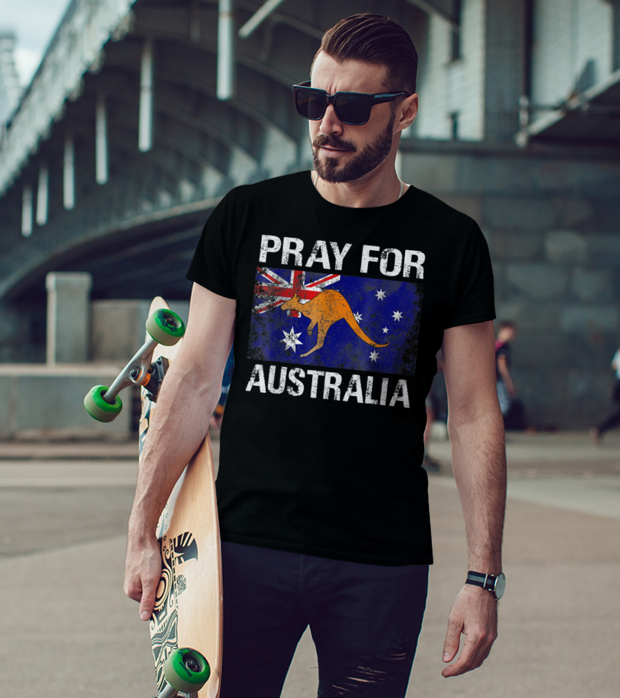 Pray For Australia Animal Rescue Extinction T-Shirt