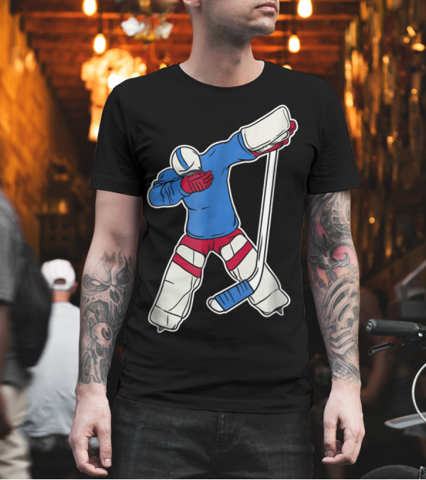 Dabbing Ice Hockey Goalie Funny Dab Team T-Shirt Dabbing Ice Hockey Goalie Funny Dab Team T-Shirt