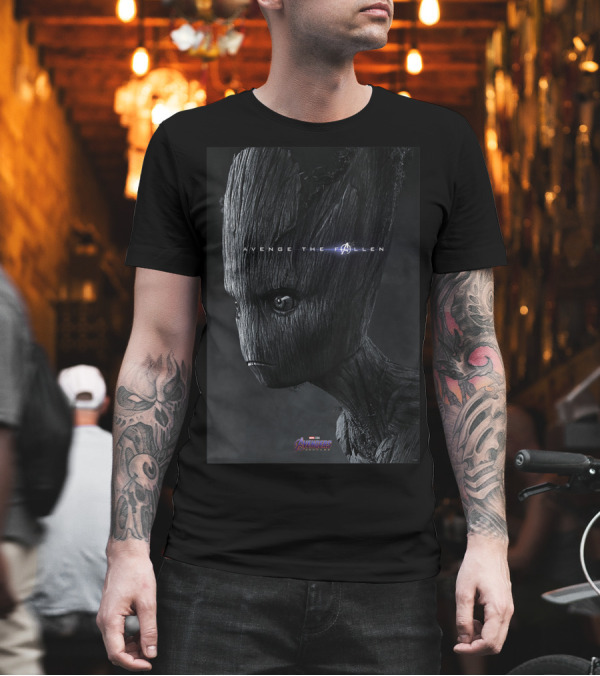 Marvel Avengers Endgame Avenge the Fallen Groot T-Shirt Marvel Avengers Endgame Avenge the Fallen Groot T-Shirt