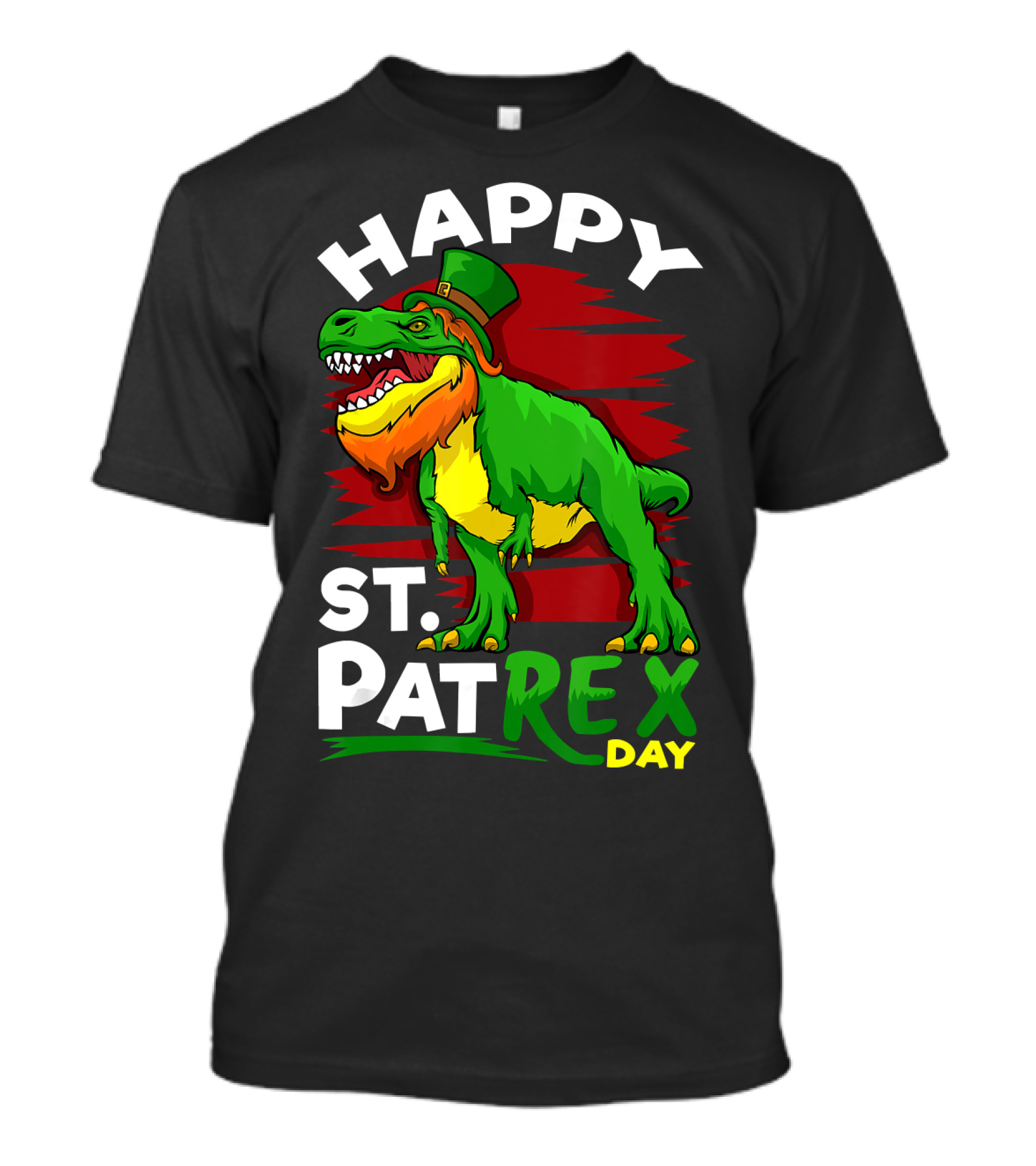 Happy St. Patrex Day T Rex Dinosaur St Patrick's Day T-Shirt