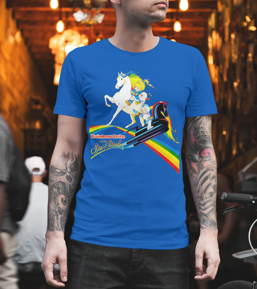 Rainbow Brite And The Star Stealer Rainbow Ride T-Shirt