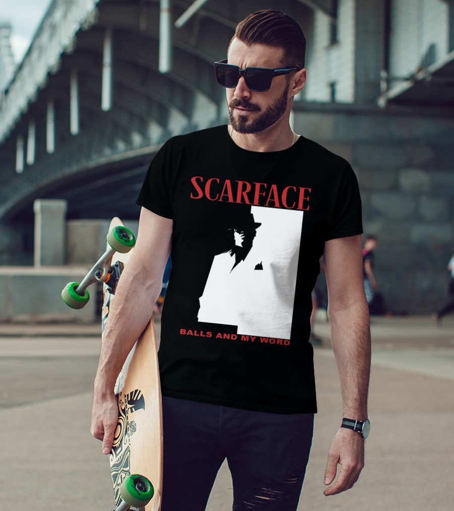 Scarface Balls And My Word Classic T-Shirt