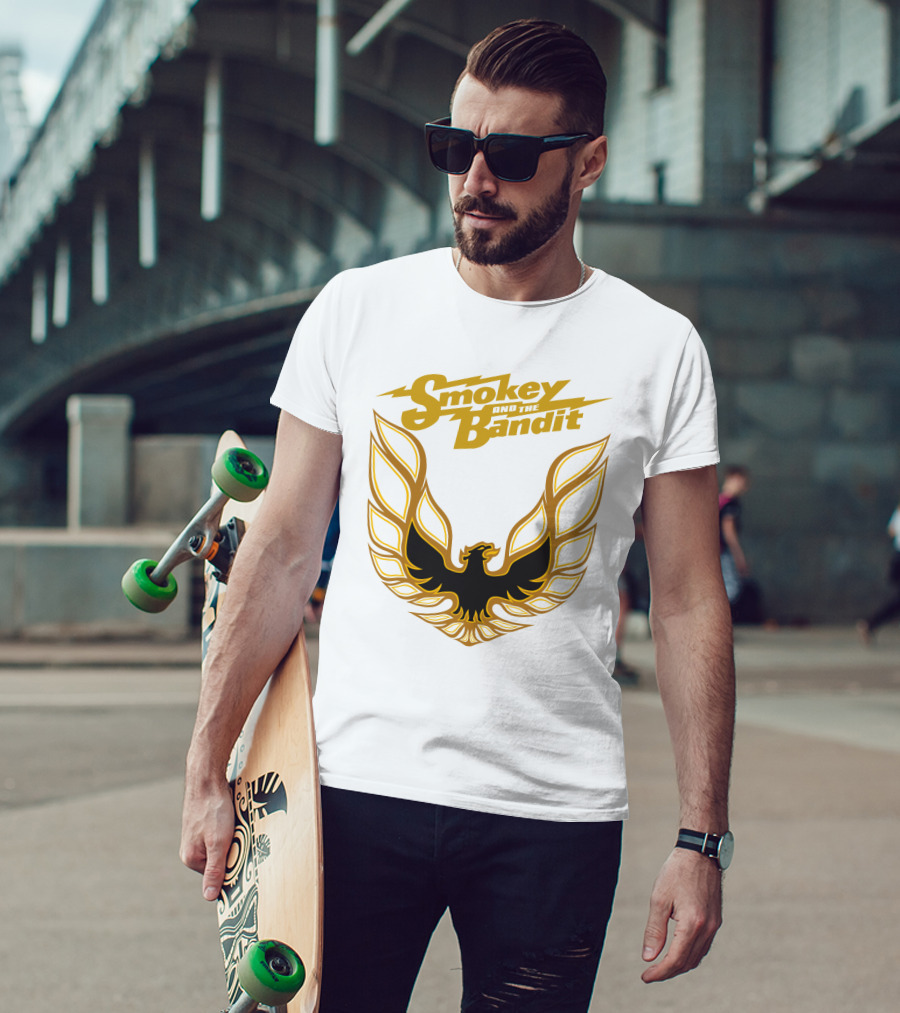 Smokey And The Bandit Gold Firebird T-Shirt