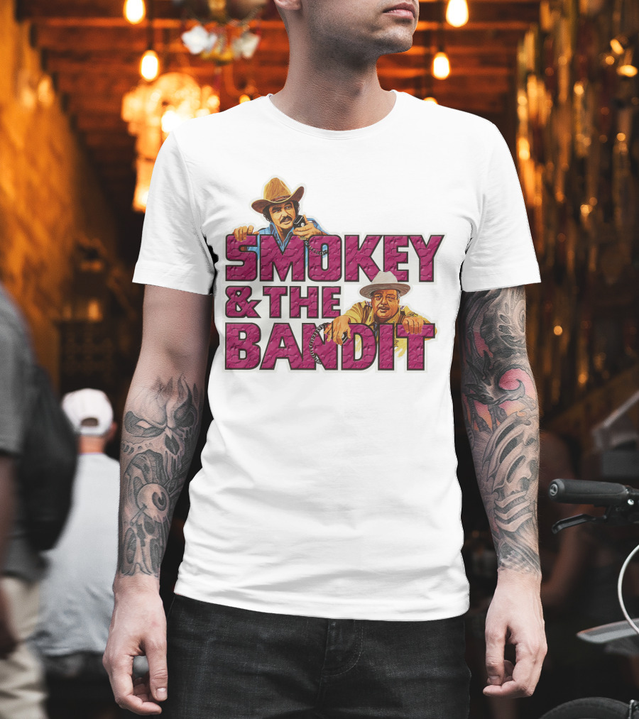 Smokey and the Bandit Cowboy and Sheriff Adventure T-Shirt