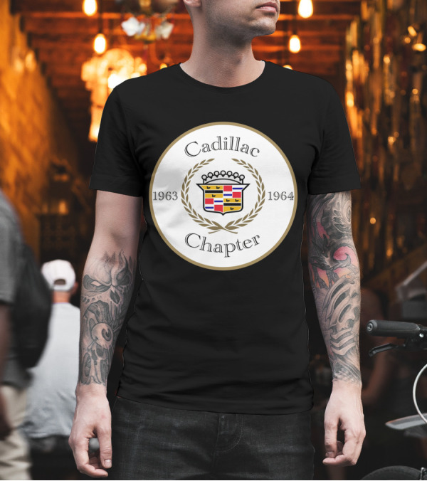Cadillac Chapter 1963 1964 Emblem T-Shirt Cadillac Chapter 1963 1964 Emblem T-Shirt