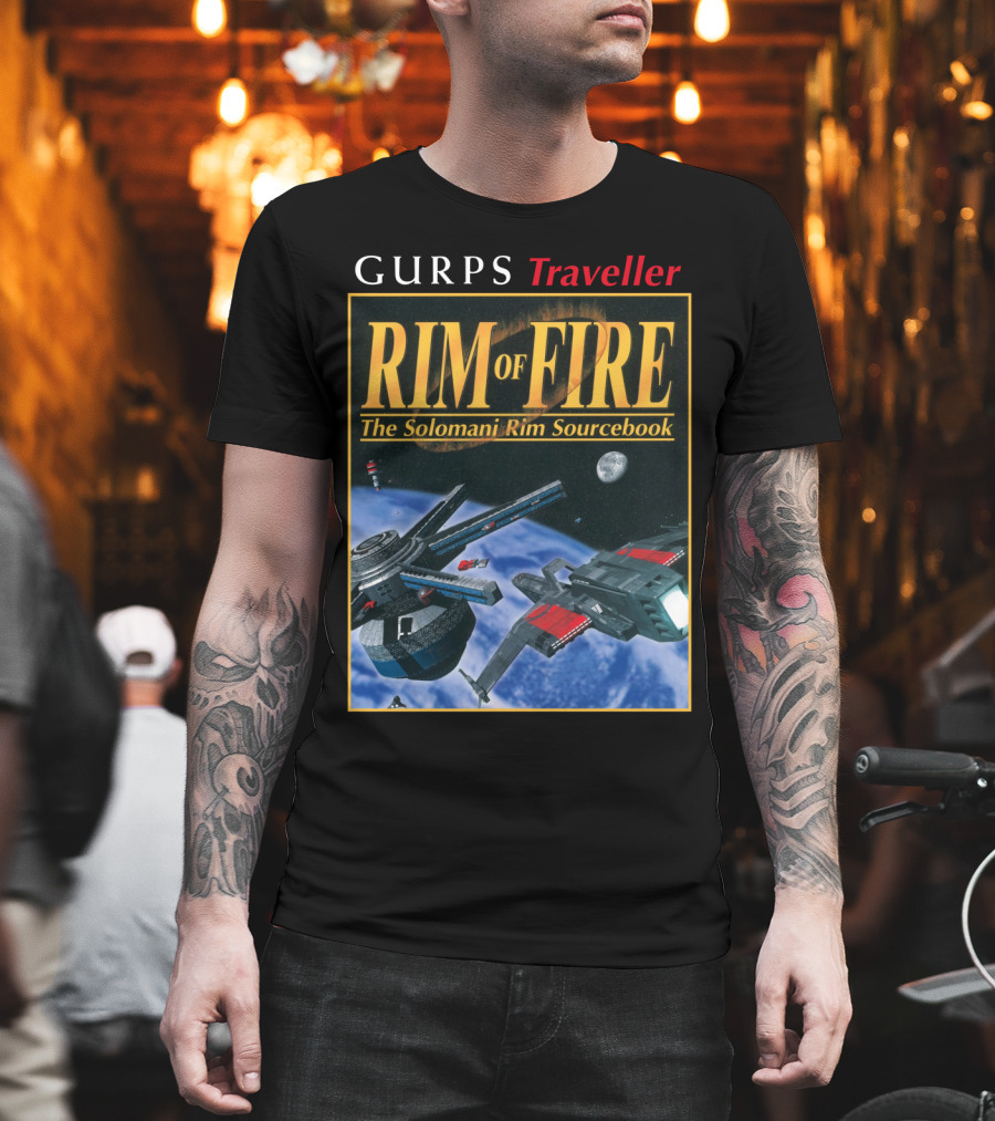 GURPS Traveller Rim of Fire The Solomani Rim Sourcebook T-Shirt