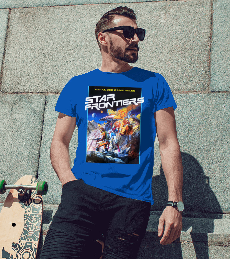 Expanded Game Rules Star Frontiers Science Fiction Adventure T-Shirt