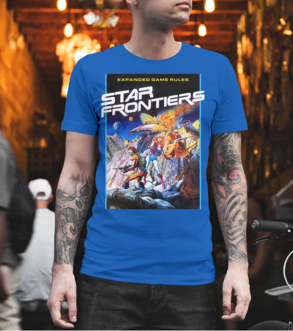 Expanded Game Rules Star Frontiers Science Fiction Adventure T-Shirt Expanded Game Rules Star Frontiers Science Fiction Adventure T-Shirt