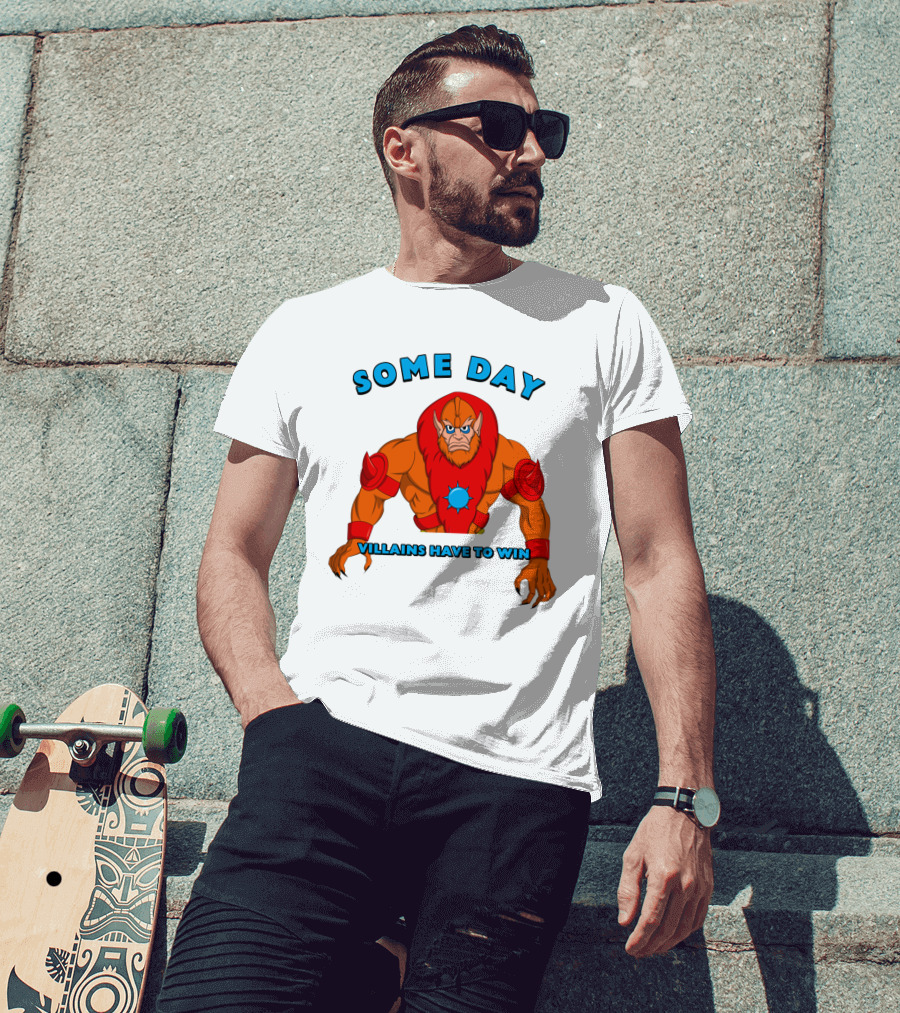 He Man And The Masters Of The Universe Beastman Someday Villains Have To Win T-Shirt