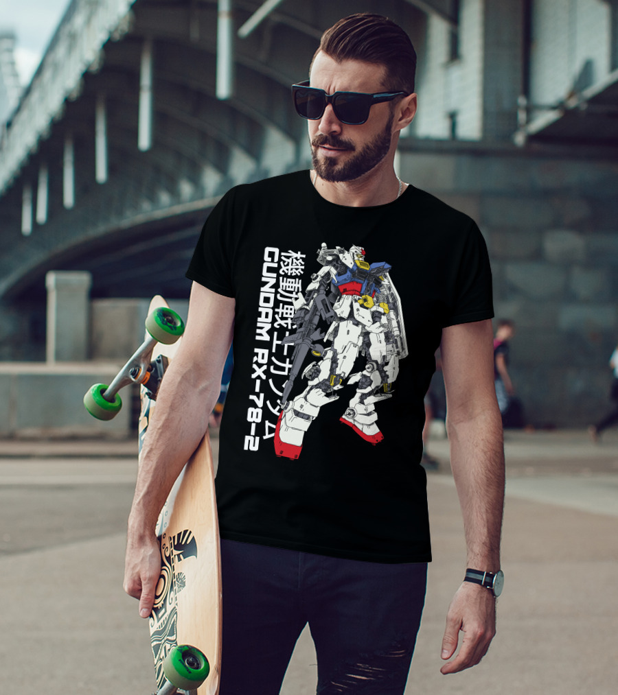Gundam RX-78-2 Mobile Suit Mechanized Warrior T-Shirt