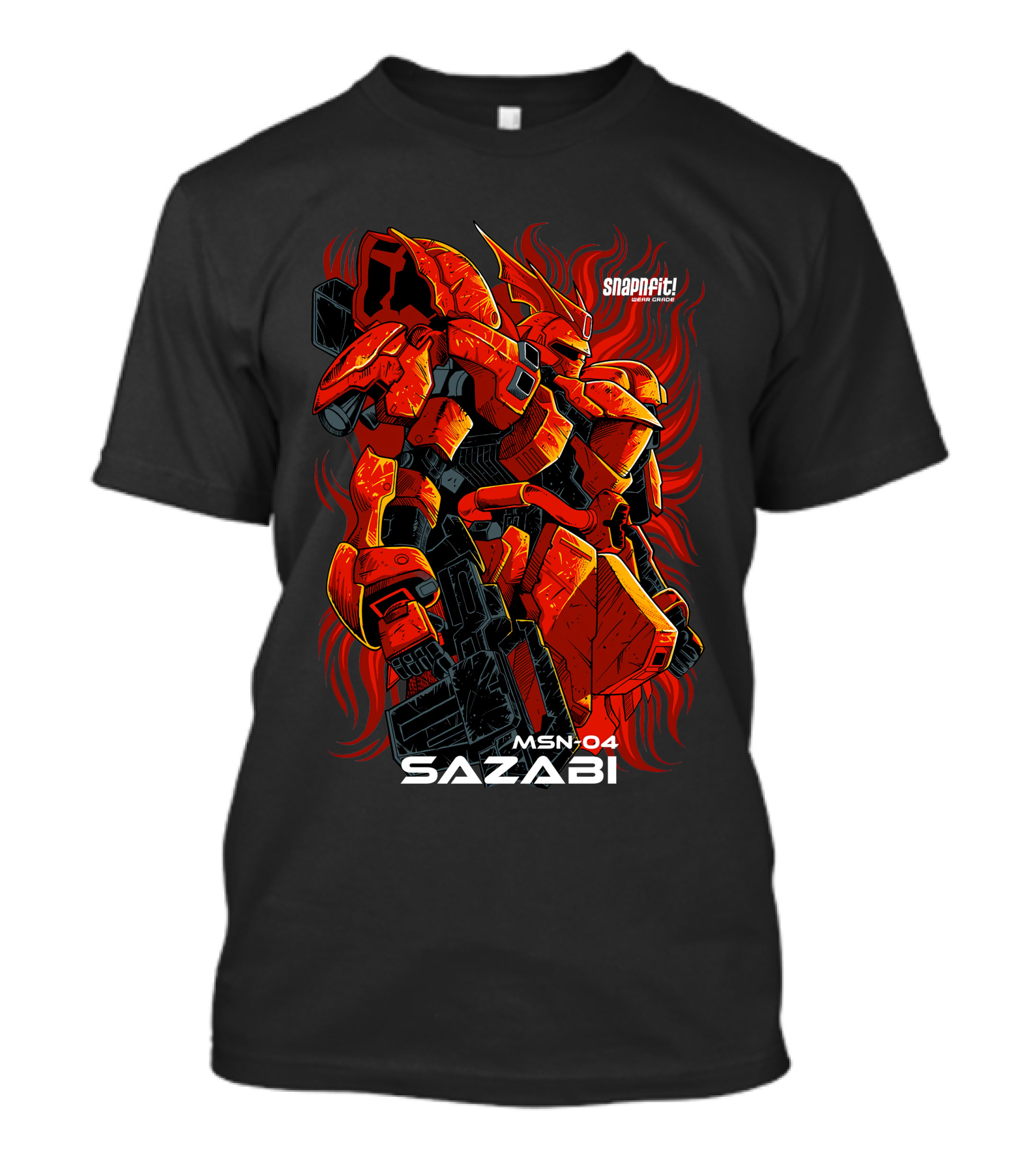 MSN-04 Sazabi Snapfit Gundam T-Shirt