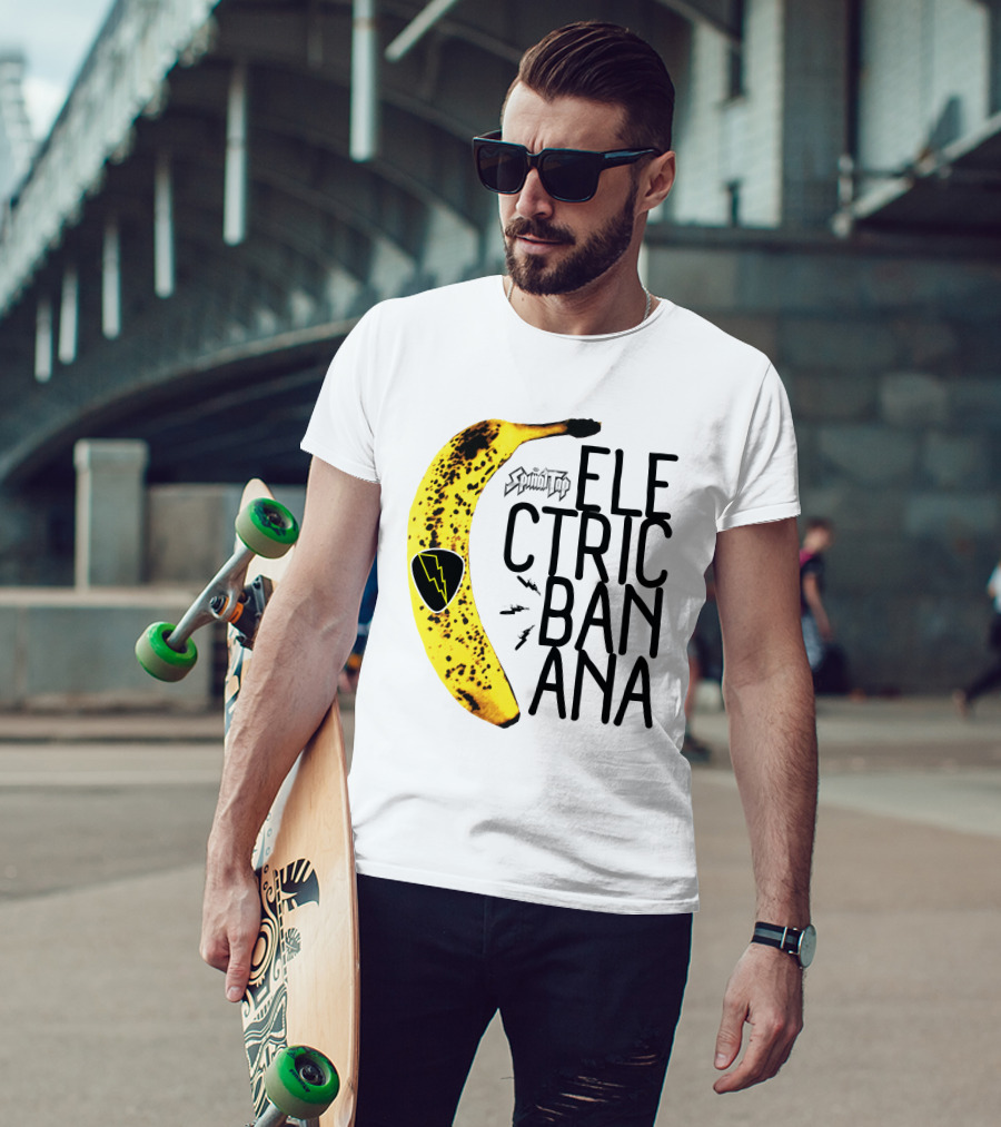 Spinal Tap Electric Banana With Lightning Bolt T-Shirt