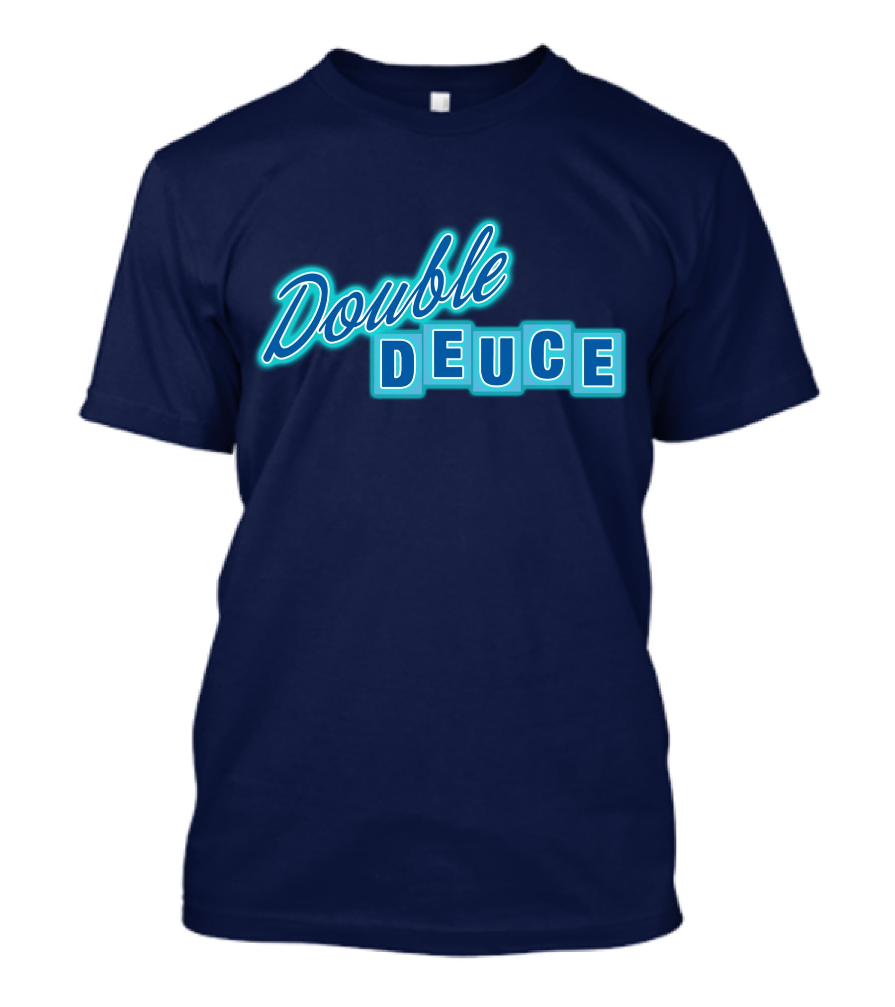 Road House Double Deuce Neon Style Retro T-Shirt