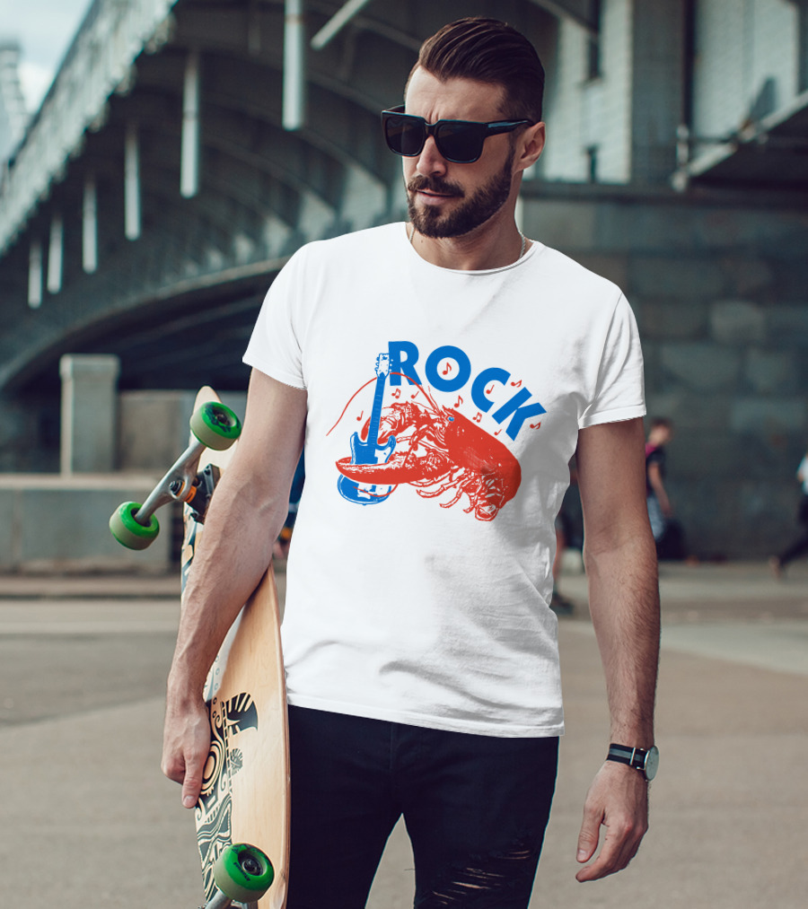 The B-52's Rock Lobster Guitar Music Fun T-Shirt