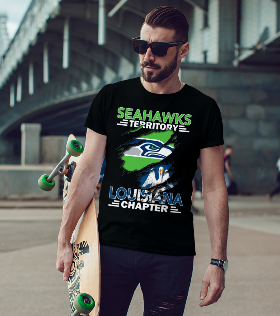 Seahawks Territory Louisiana Chapter T-Shirt