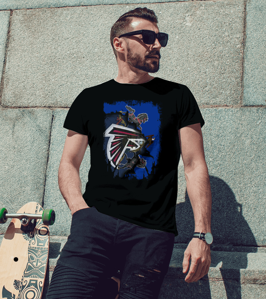 Together Pennsylvania Falcons Coat Of Arms Logo Collaboration T-Shirt