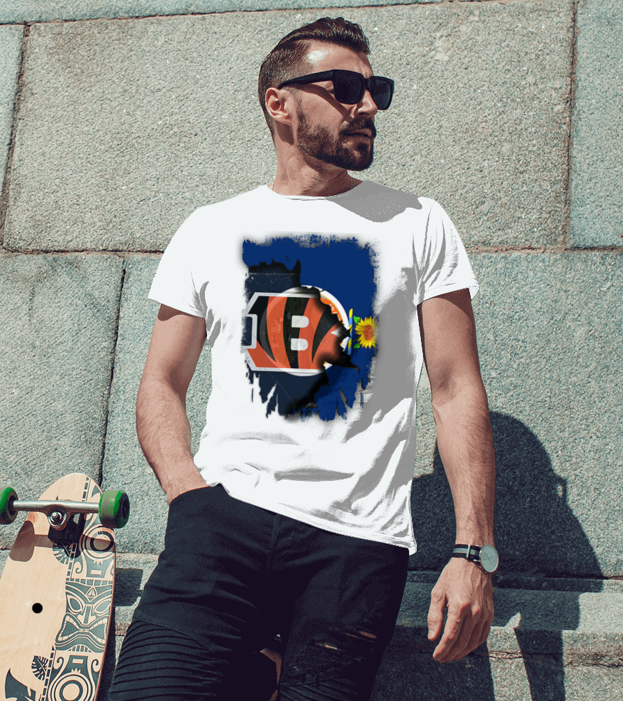 Kansas Bengals Sunflower Collaboration T-Shirt