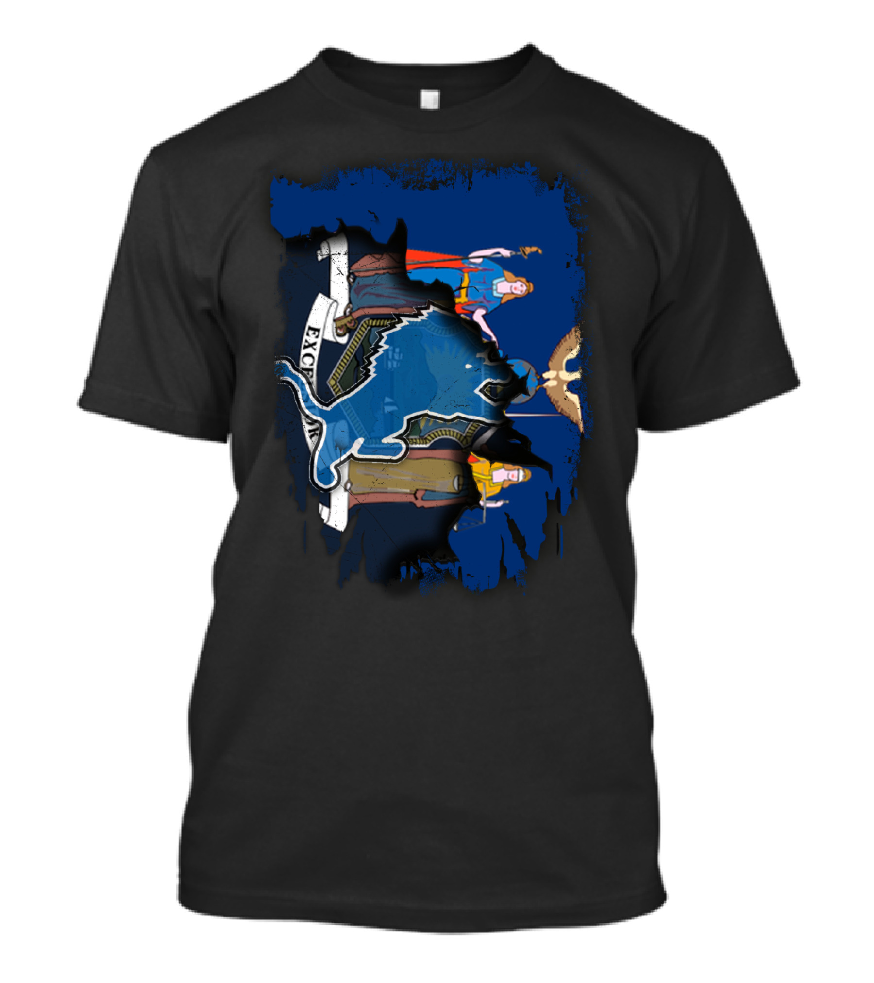 Together New York Excelsior With Lions T-Shirt