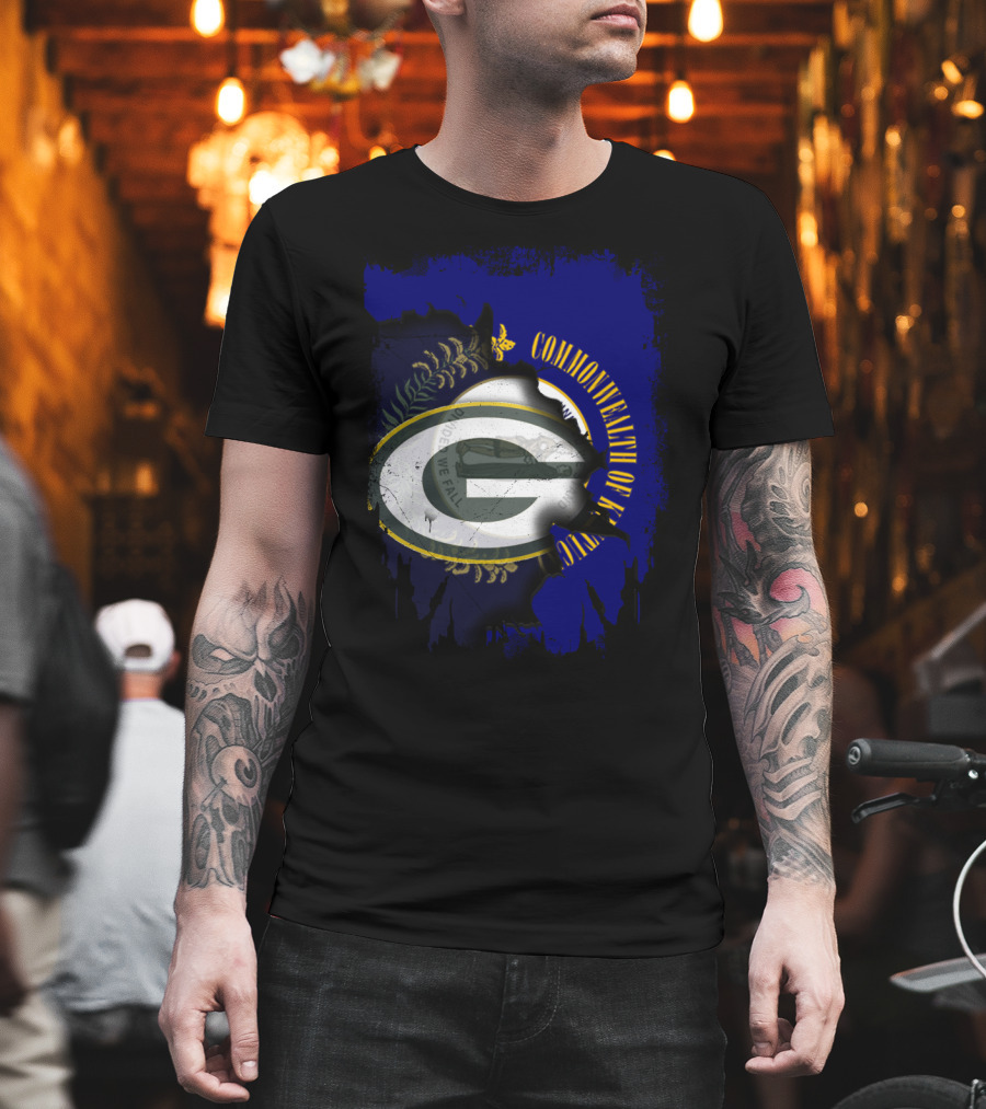 Commonwealth of Kentucky Green Bay Packers T-Shirt