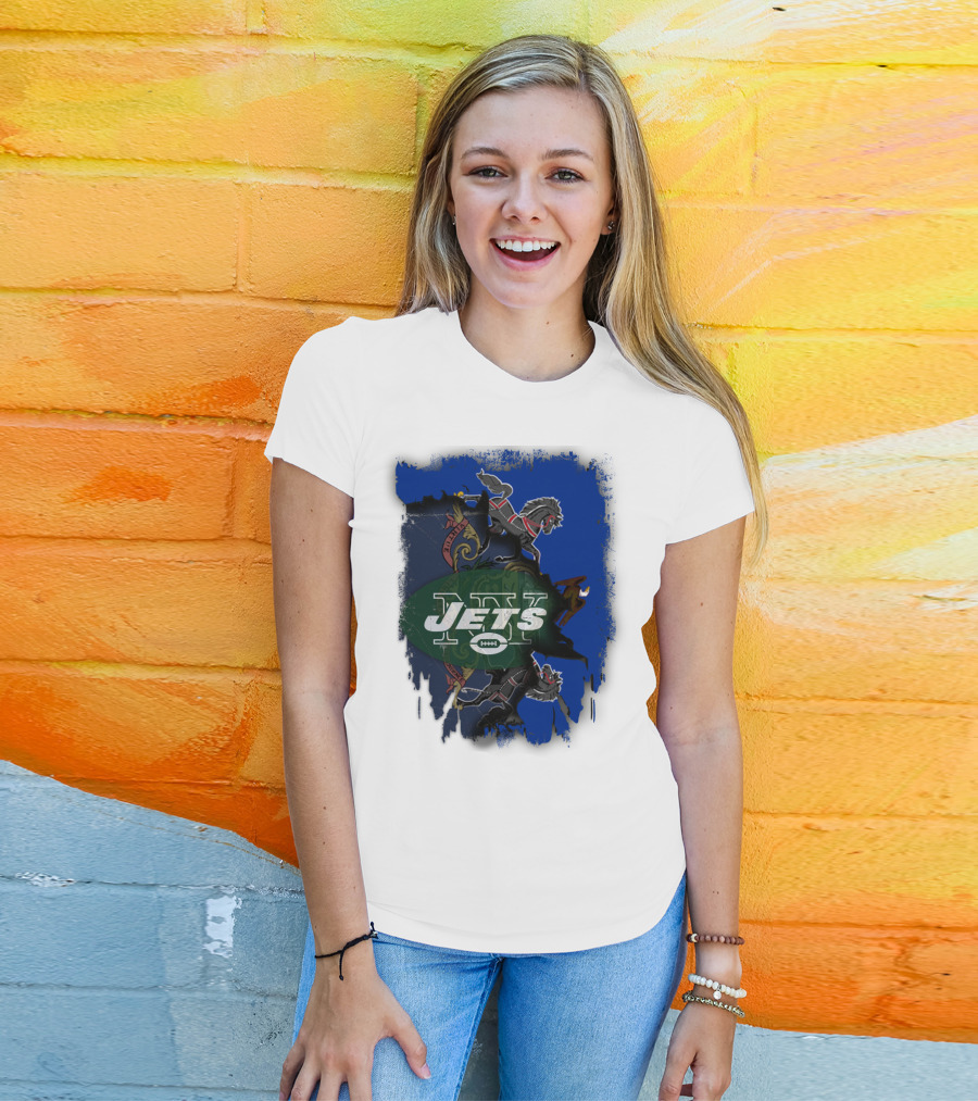 Jets Together Pennsylvania Crest Lions T-Shirt