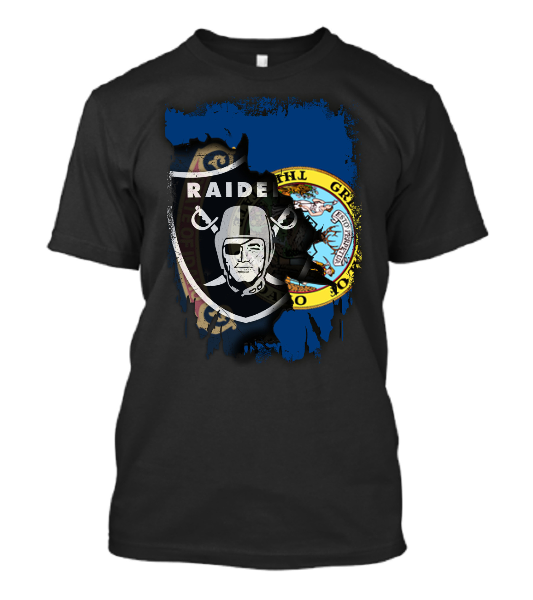 Together Idaho Raiders Logo State Pride T-Shirt