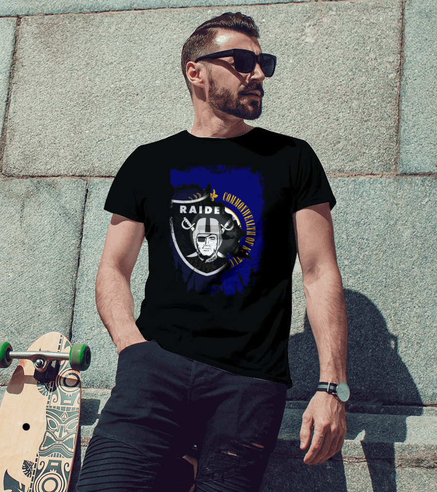 Commonwealth Of Kentucky Raiders Shield T-Shirt